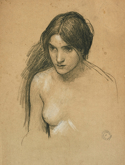 Study for a Nymph in Hylas and the Nymphs John William Waterhouse